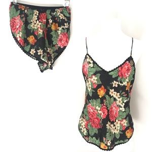 Vintage High Cut Nighty Set